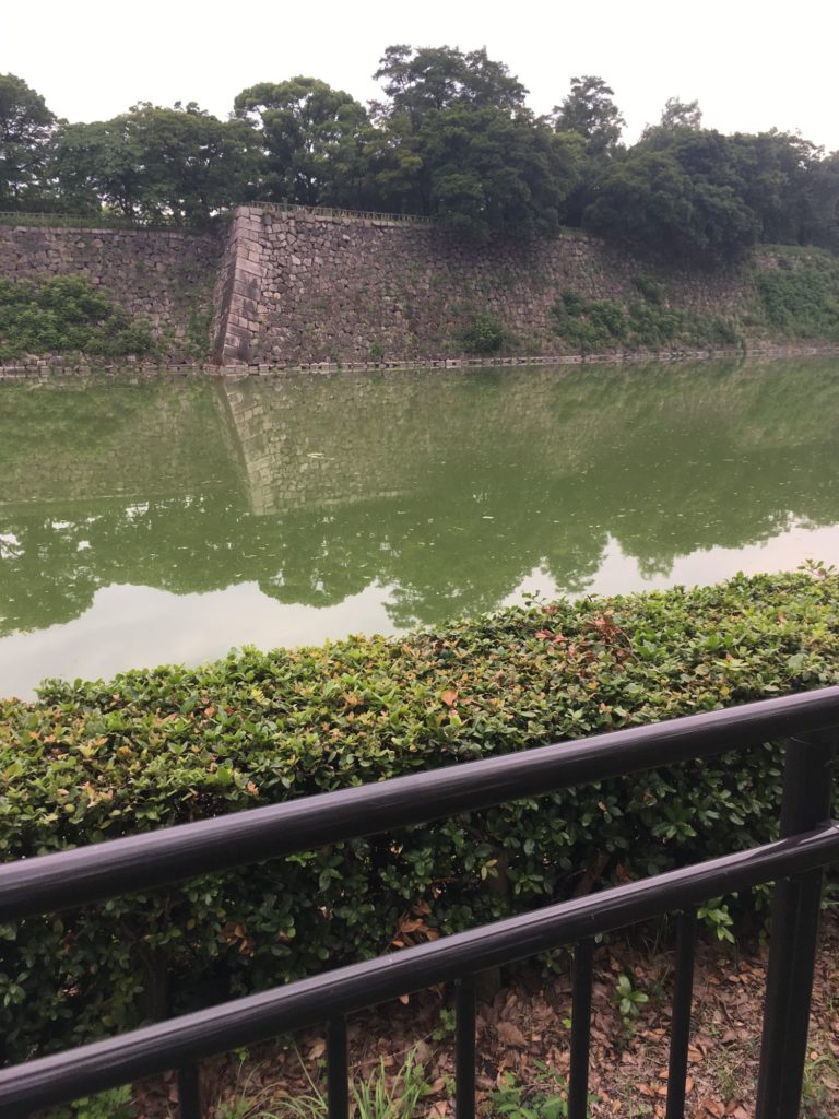 大阪城公園の堀